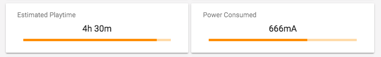 Power consumption scores on the Summary pane