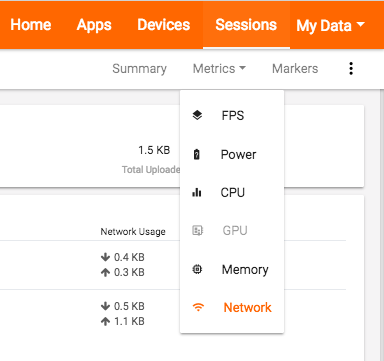 Network Pulldown 